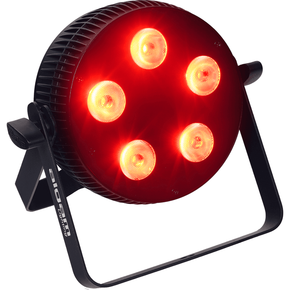 Algam SLIMPAR-510-QUAD – Foco proyector LED Slim 5×10W RGBW - Tempo Shop