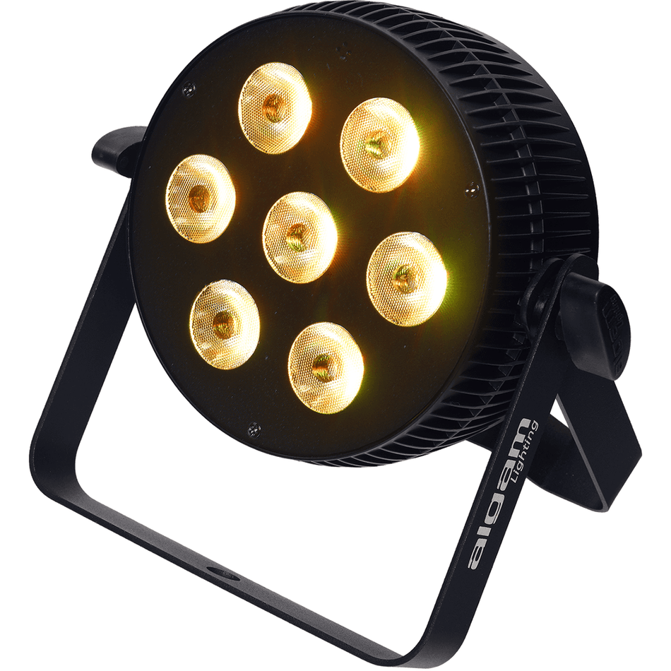Algam SLIMPAR-710-QUAD – Foco proyector LED Slim 7×10W RGBW - Tempo Shop