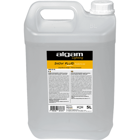 Algam SNO-D-5L – Líquido listo para producción de nieve artificial. 5L - Tempo Shop
