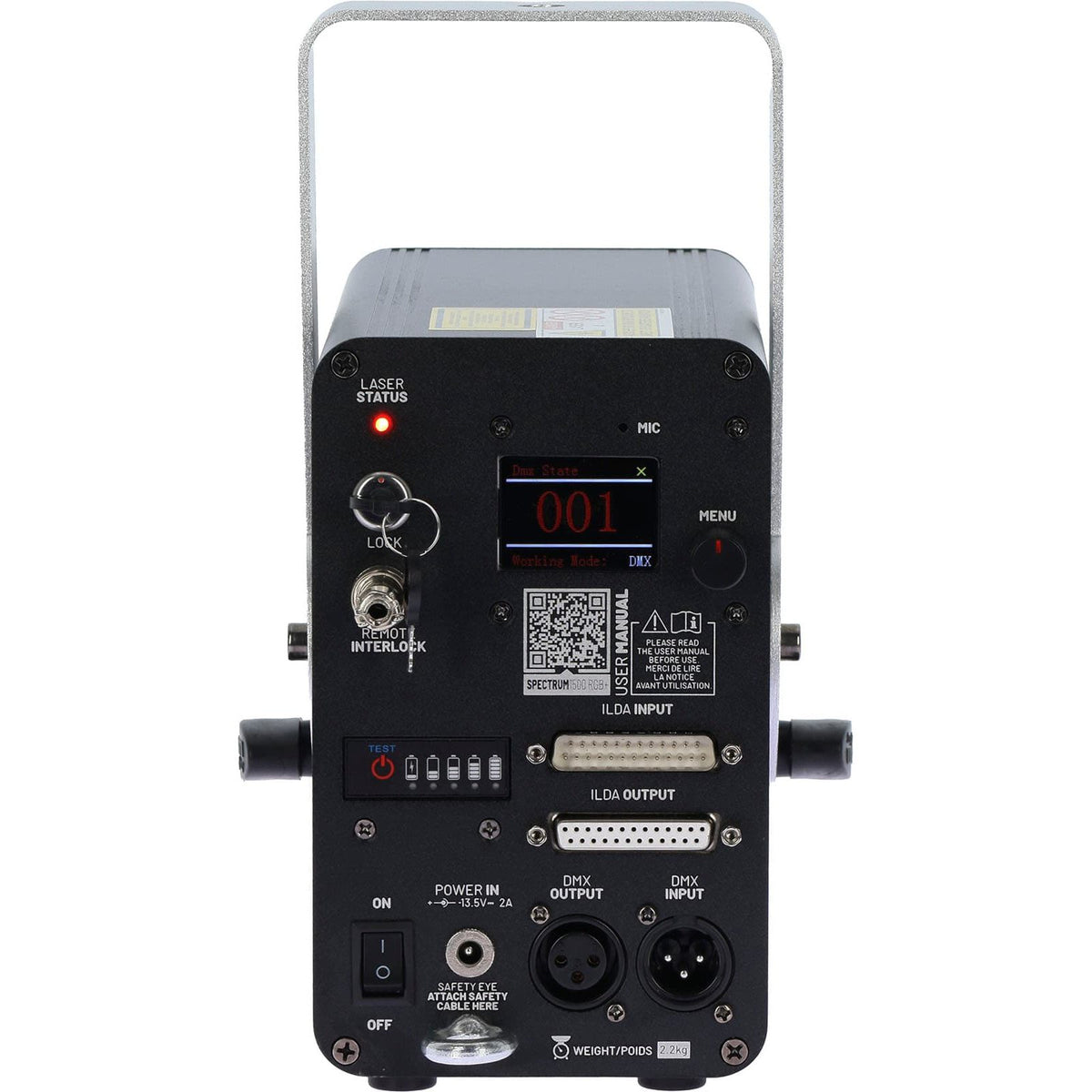 Algam SPECTRUM1500RGB+ – Láser de Animación 1500 mW RGB con Batería y APP - Tempo Shop