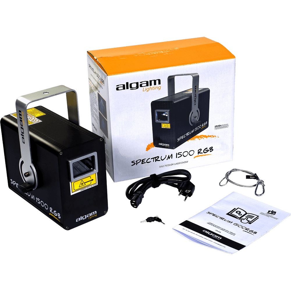 Algam SPECTRUM1500RGB – Láser de animación RGB 1500 mW - Tempo Shop