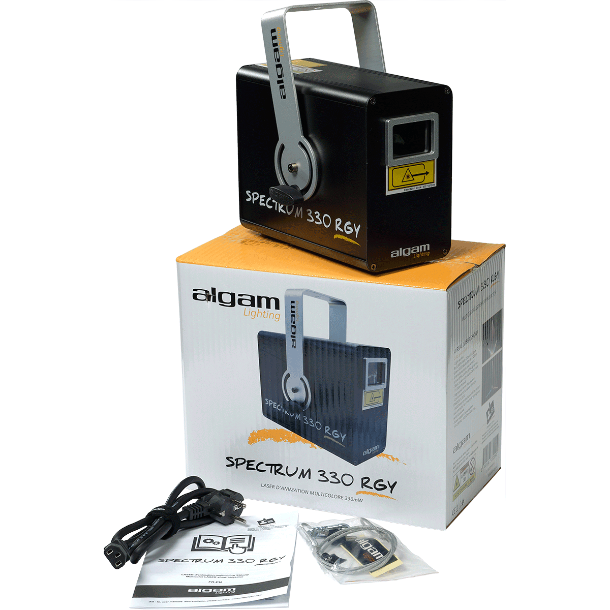 Algam SPECTRUM330RGY – Láser de animación 330 mW Multicolor RGY - Tempo Shop