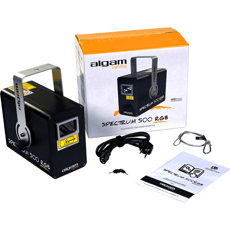 Algam SPECTRUM500RGB – Láser de animación 500 mW RGB - Tempo Shop