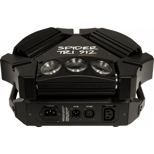 Algam SPIDER-TRI-912 – Mini Barras Motorizadas Beam 9×12W - Tempo Shop