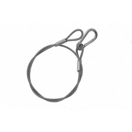 Algam SWS-4-85-PACK – Pack de 12 eslingas de seguridad 4 mm × 85 cm Plata - Tempo Shop