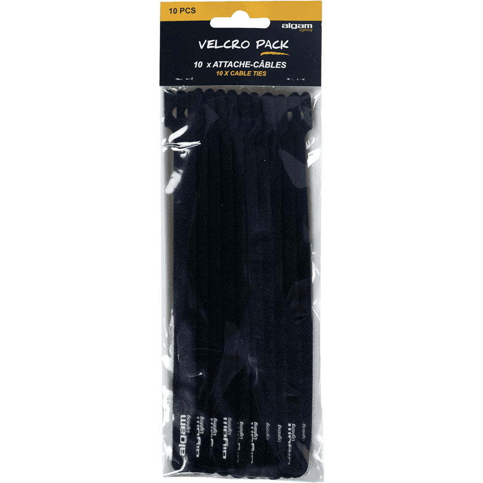 Algam VELCRO-PACK10 – Pack de 10 bridas de velcro para cables - Tempo Shop