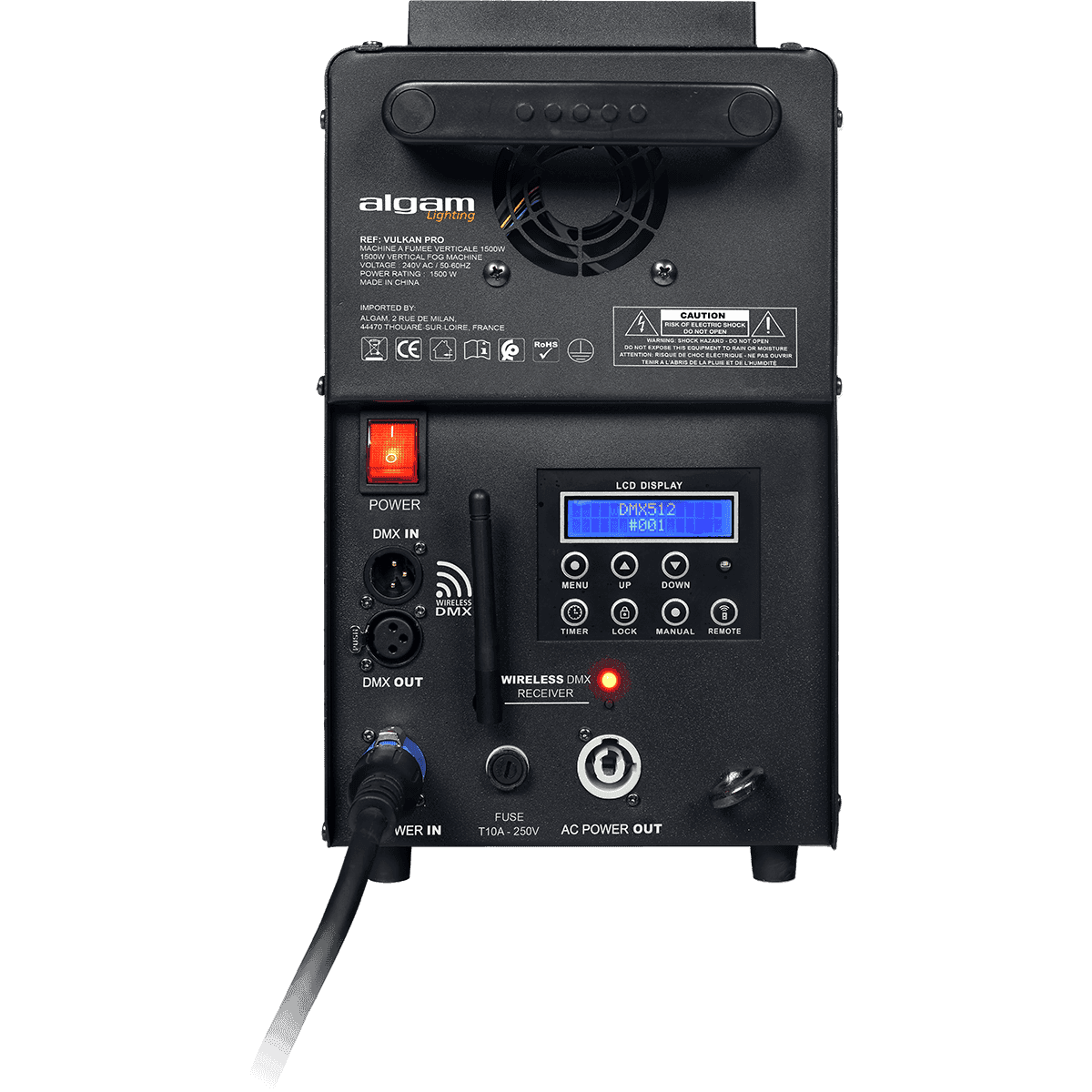 Algam VULKAN-PRO – Máquina de CO₂ Vertical y Horizontal 1500 W - Tempo Shop