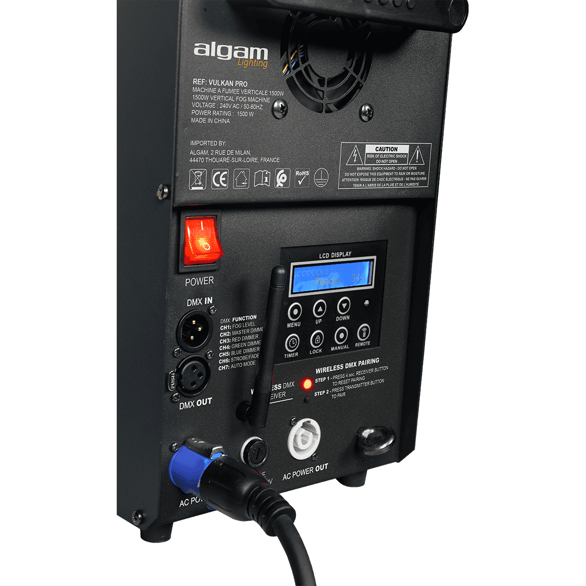 Algam VULKAN-PRO – Máquina de CO₂ Vertical y Horizontal 1500 W - Tempo Shop