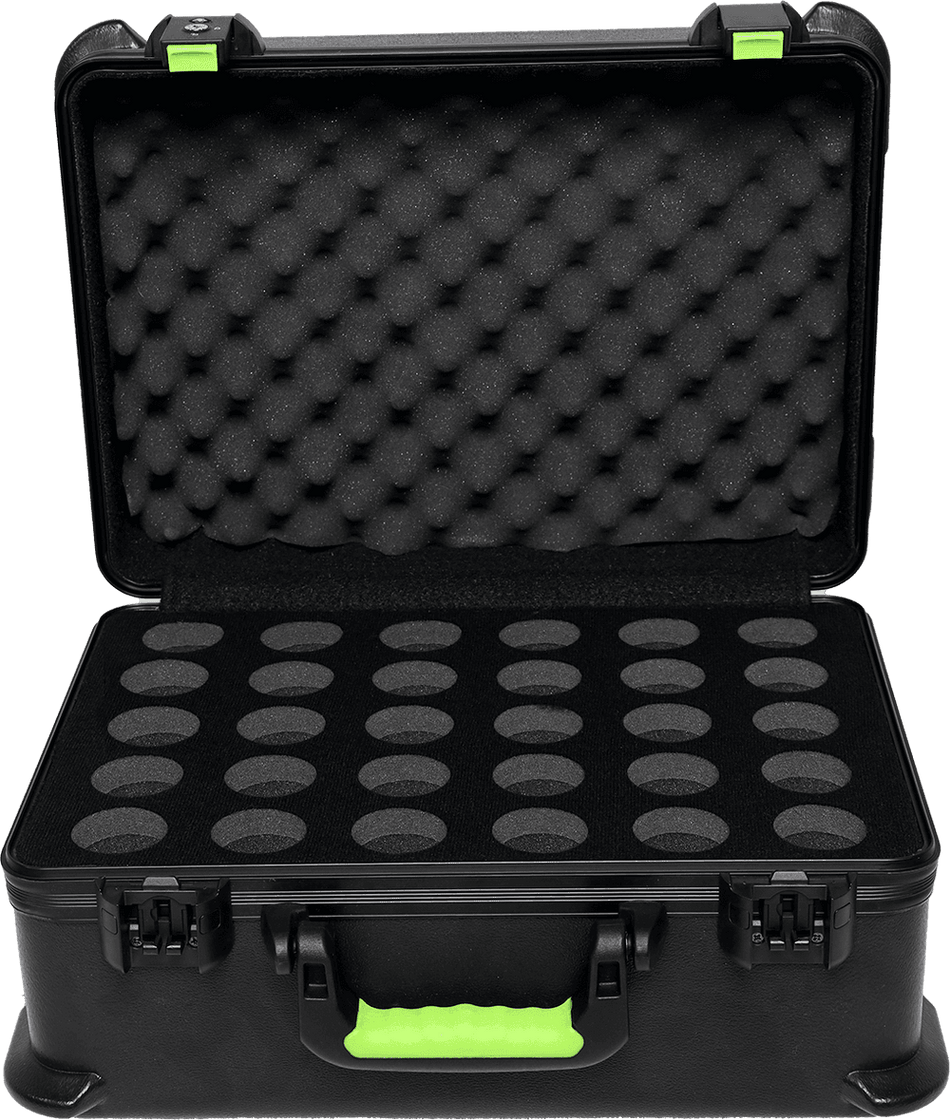 Shure by Gator SH-MICCASE30 – Estuche de transporte de polietileno para 30 micrófonos