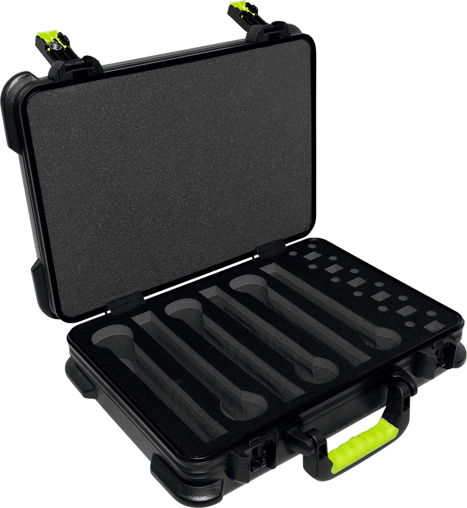 Shure by Gator SH-MICCASEW06 – Estuche de polietileno para 6 micrófonos inalámbricos