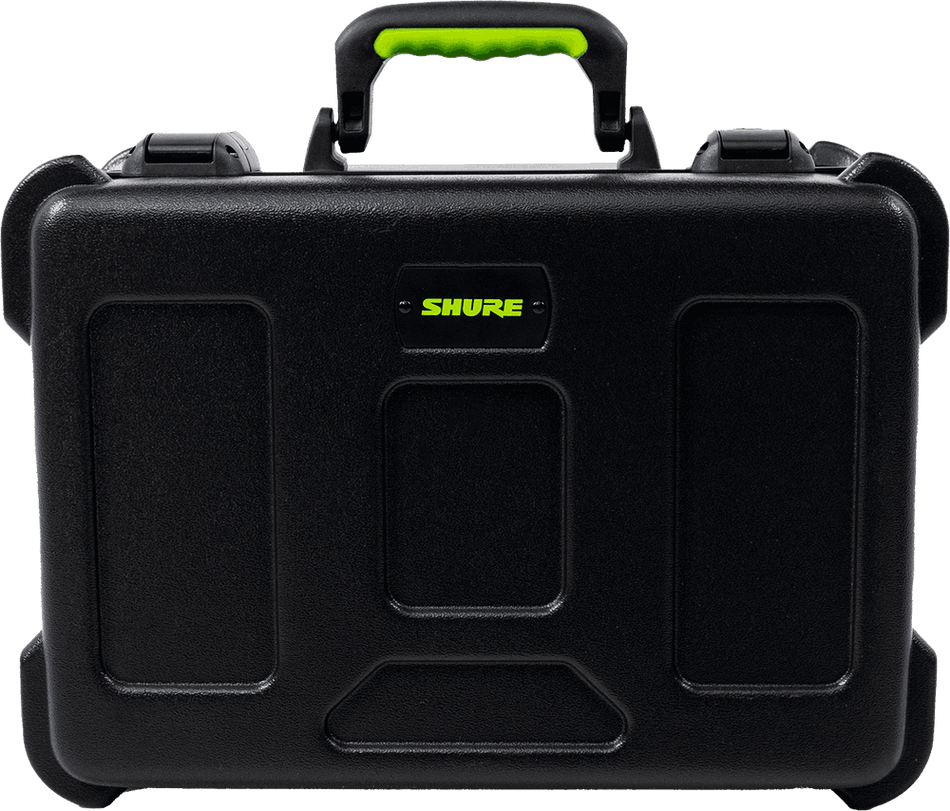 Shure by Gator SH-MICCASEW07 – Estuche de transporte de polietileno para 7 micrófonos inalámbricos y accesorios