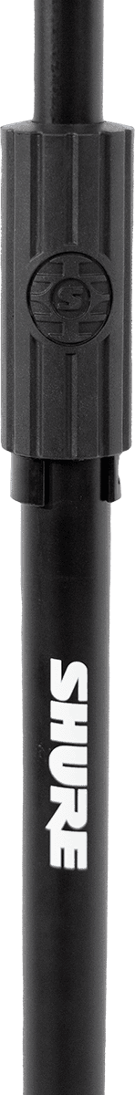 Shure by Gator SH-RBMICSTAND12 – Soporte de micrófono recto de suelo con base redonda de 30 cm