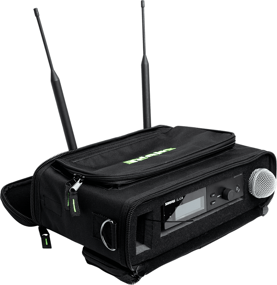 Shure by Gator SH-WSYS-BAG – Funda de nylon para 1 sistema inalámbrico completo