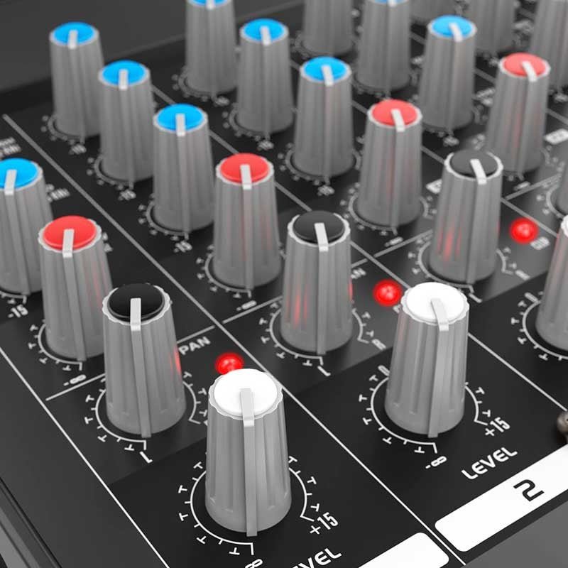 Audibax 1002 FX - Mesa Mezclas 8 Canales y Efectos - Tempo Shop