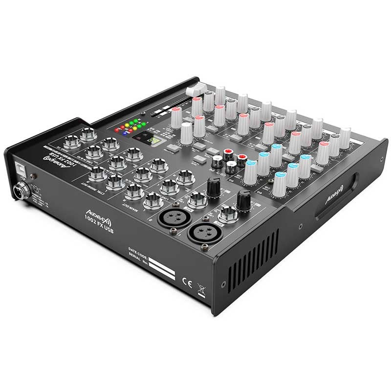 Audibax 1002 FX USB - Mesa Mezclas 10 Canales Con Efectos y USB - Tempo Shop