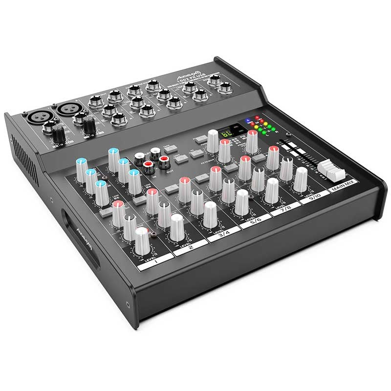 Audibax 1002 FX USB - Mesa Mezclas 10 Canales Con Efectos y USB - Tempo Shop