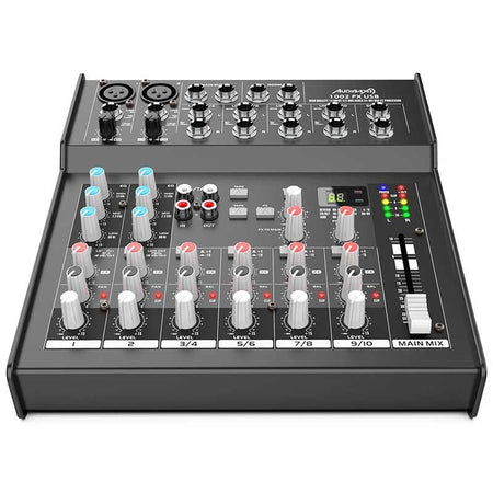 Audibax 1002 FX USB - Mesa Mezclas 10 Canales Con Efectos y USB - Tempo Shop