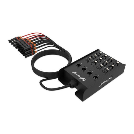 Audibax 10116238 - Cajetín Escenario 12 Entradas 4 Salidas 15m - Tempo Shop