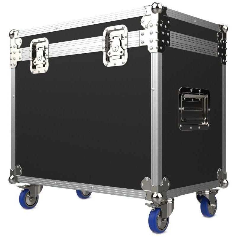 Audibax 10242473 - Kit 2 Cabezas Audibax Iowa 360 Zoom 2 Unidades + Flightcase Doble a Medida - Tempo Shop