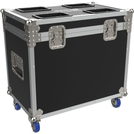 Audibax 10242473 - Kit 2 Cabezas Audibax Iowa 360 Zoom 2 Unidades + Flightcase Doble a Medida - Tempo Shop