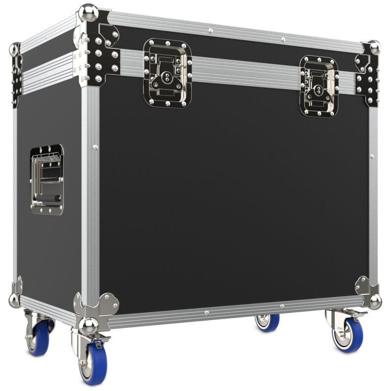Audibax 10242473 - Kit 2 Cabezas Audibax Iowa 360 Zoom 2 Unidades + Flightcase Doble a Medida - Tempo Shop