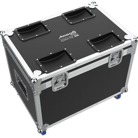 Audibax 10242475 - Kit 2 Cabezas Audibax Iowa Pix 300 + Flightcase Doble a Medida - Tempo Shop