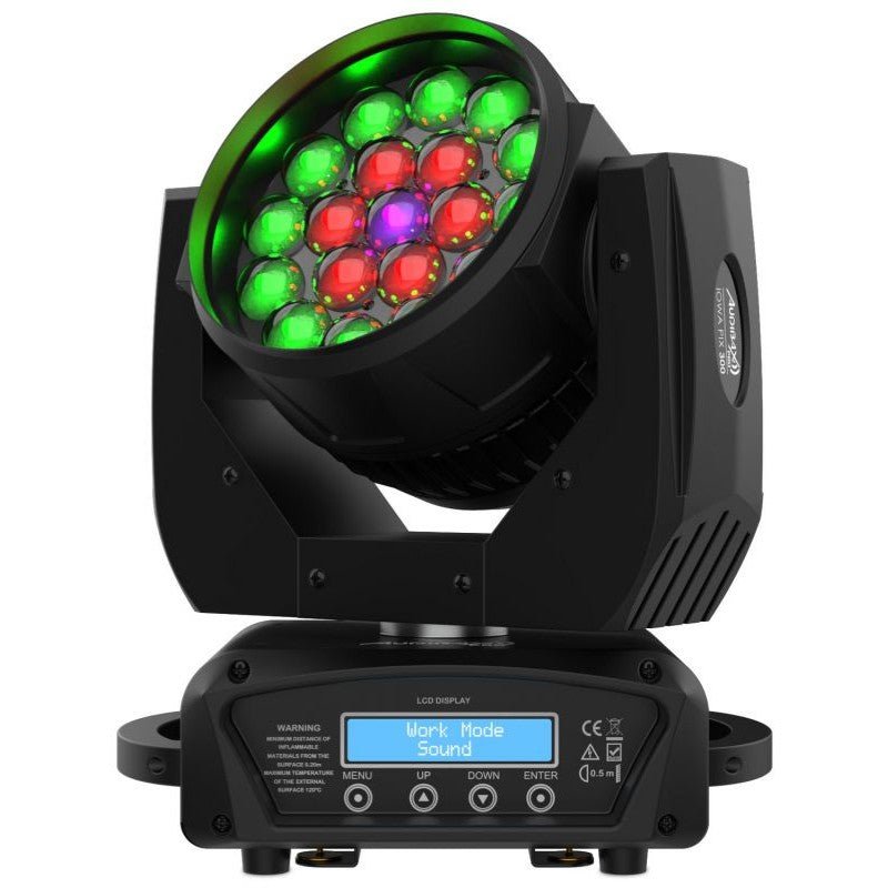 Audibax 10242475 - Kit 2 Cabezas Audibax Iowa Pix 300 + Flightcase Doble a Medida - Tempo Shop