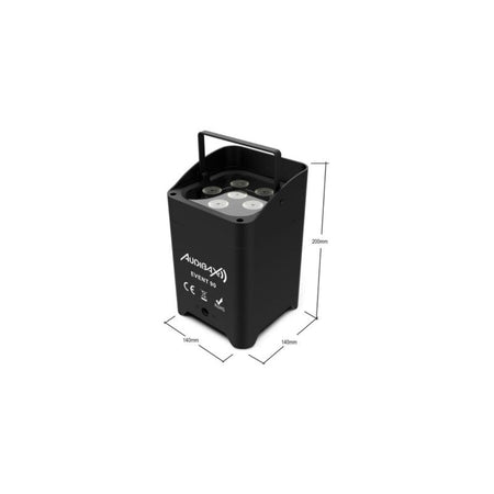 Audibax 10252192 - Kit 8 Audibax Event 90 + Audibax Event 90 FCFight Case - Tempo Shop