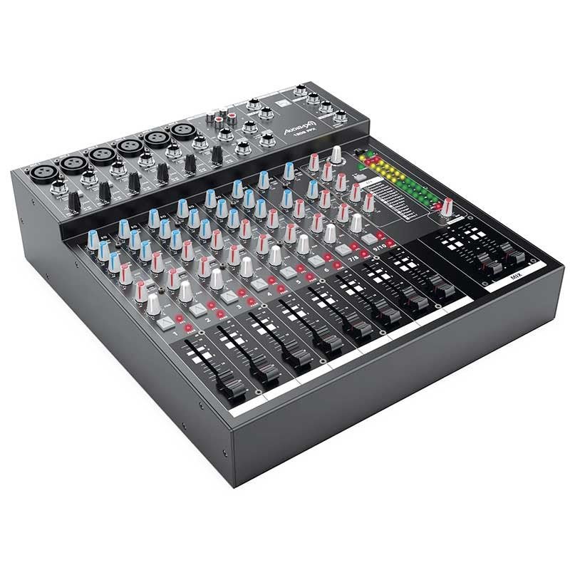 Audibax 1202 FFX - Mesa Mezclas 12 canales y USB - Tempo Shop