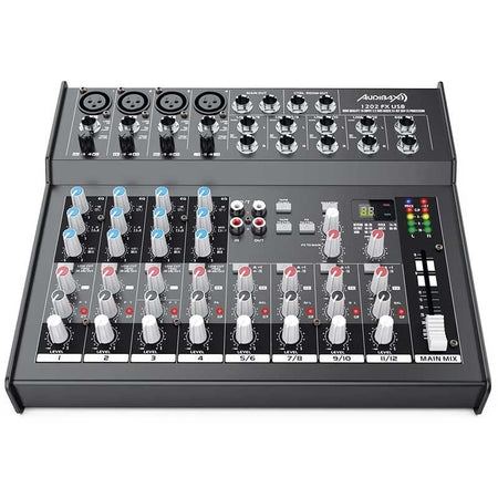 Audibax 1202 FX USB - Mesa Mezclas 12 canales y USB - Tempo Shop