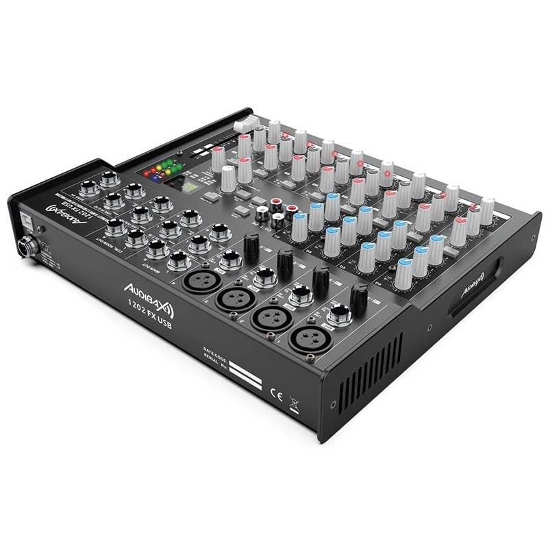 Audibax 1202 FX USB - Mesa Mezclas 12 canales y USB - Tempo Shop
