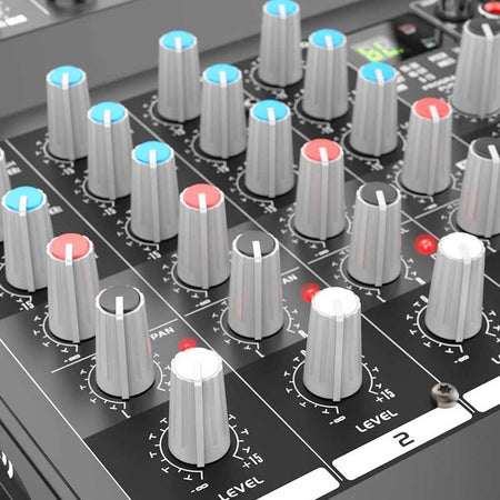 AUDIBAX 802 FX - Mesa de mezclas 6 canales y efectos - Tempo Shop