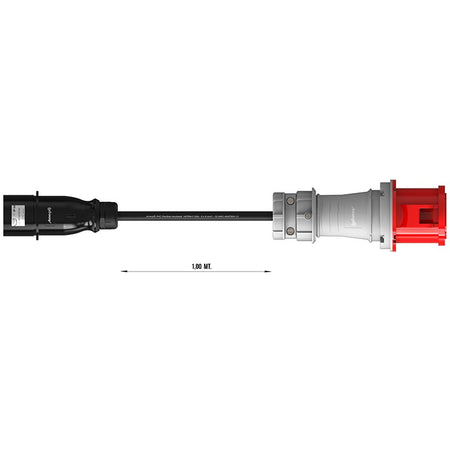 Audibax A-CEE-32-63-60 - Adaptador CEE 16A a 63A