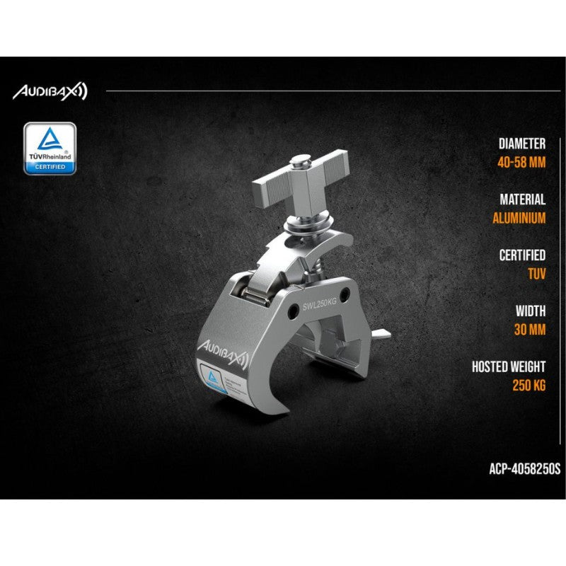 Audibax ACP - 4058250S - Abrazadera Truss 40 - 58mm 250Kg - Tempo Shop