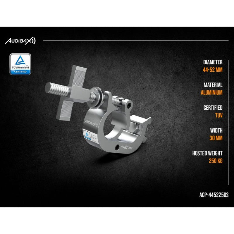 Audibax ACP - 4452250S - Abrazadera Truss 44 - 52mm 250Kg - Tempo Shop