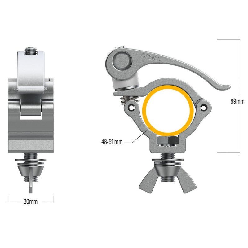 Audibax ACP - 4851100S - Abrazadera Truss 48 - 51mm 100Kg - Tempo Shop