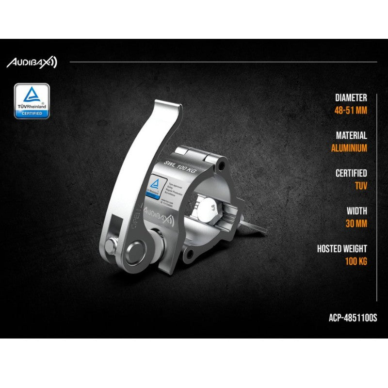 Audibax ACP - 4851100S - Abrazadera Truss 48 - 51mm 100Kg - Tempo Shop
