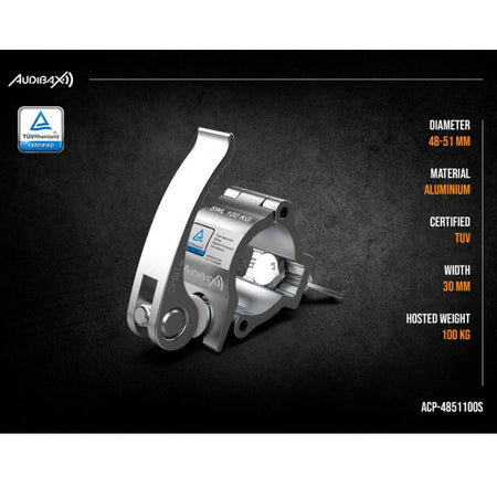 Audibax ACP - 4851100S - Abrazadera Truss 48 - 51mm 100Kg - Tempo Shop
