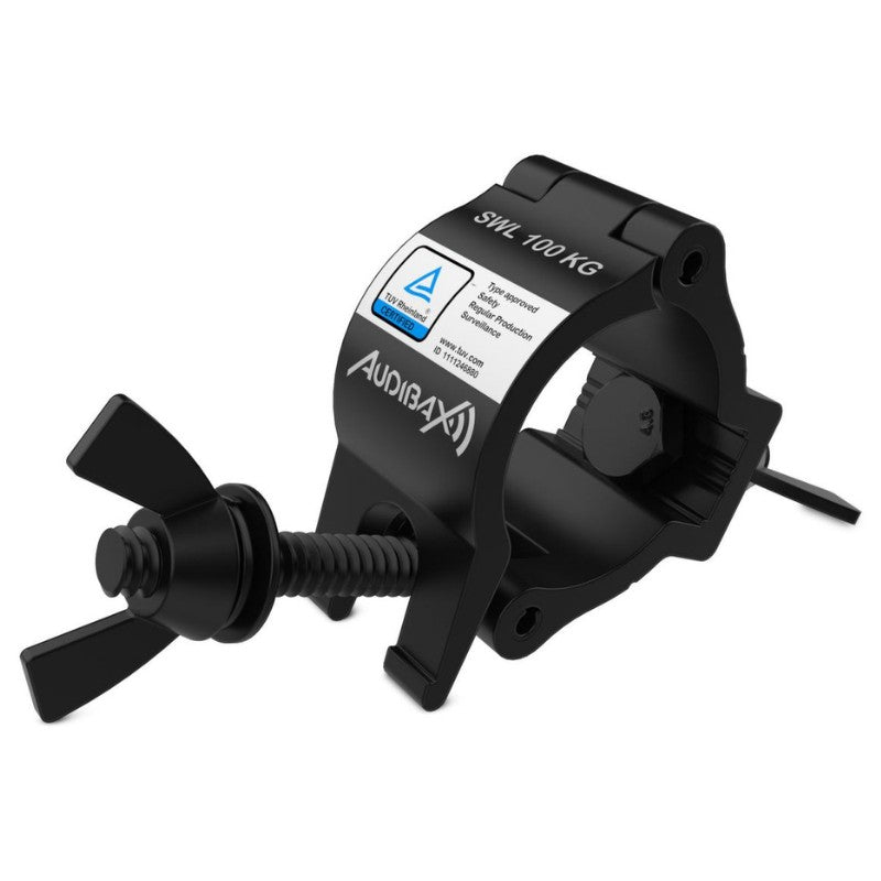 Audibax ACP - 4852100BK - Abrazadera Truss 48 - 52mm color negro 100Kg - Tempo Shop