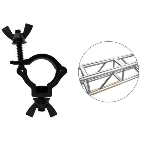 Audibax ACP - 4852100BK - Abrazadera Truss 48 - 52mm color negro 100Kg - Tempo Shop