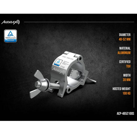 Audibax ACP - 4852100S - Abrazadera Truss 48 - 52mm 100Kg - Tempo Shop