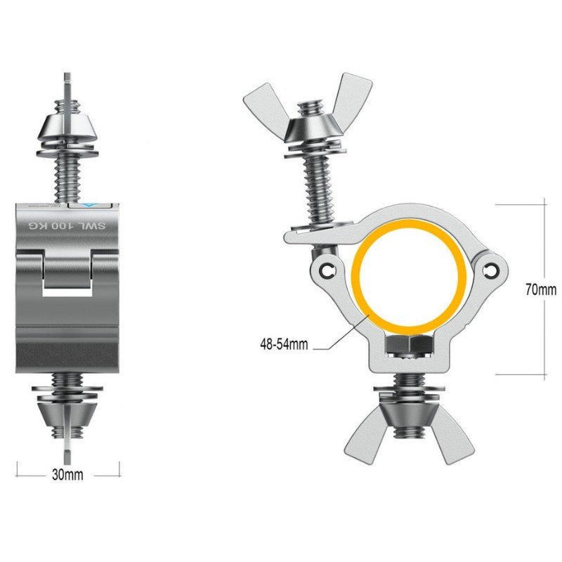 Audibax ACP - 4852100S - Abrazadera Truss 48 - 52mm 100Kg - Tempo Shop