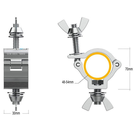 Audibax ACP - 4852100S - Abrazadera Truss 48 - 52mm 100Kg - Tempo Shop