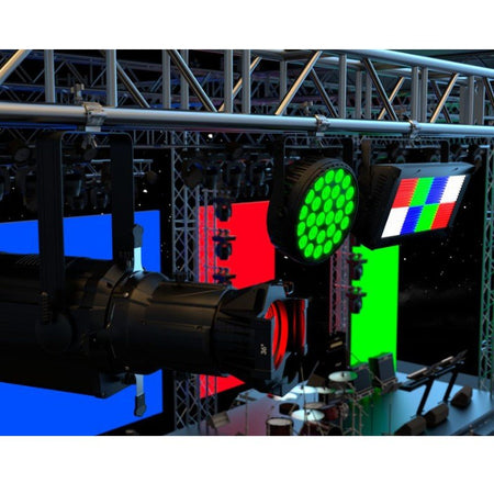 Audibax ACP - 4852100S+K - Abrazadera Truss 48 - 52mm 100 Kg color plata - Tempo Shop