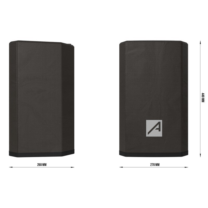 Audibax Pro AD8-001 - Funda protectora acolchada para altavoz DSP8 de 8 pulgadas