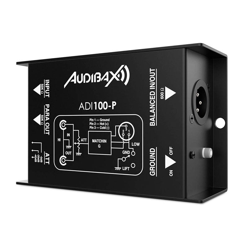 Audibax ADI - 100P - Caja de Inyección Pasiva - Tempo Shop