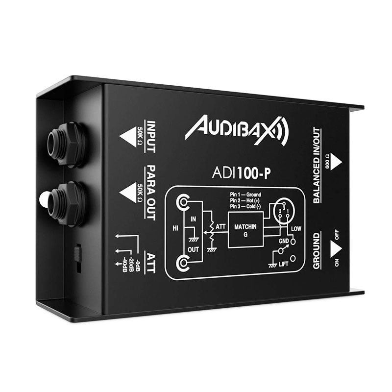 Audibax ADI - 100P - Caja de Inyección Pasiva - Tempo Shop
