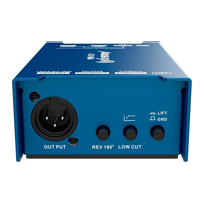 Audibax ADI - 10A - Caja DI Activa 48V con Alimentación Phantom - Tempo Shop