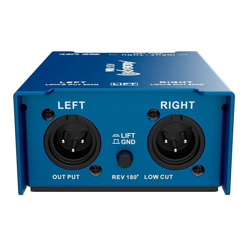 Audibax ADI - 10M - Caja DI Pasiva de 2 Canales - Tempo Shop