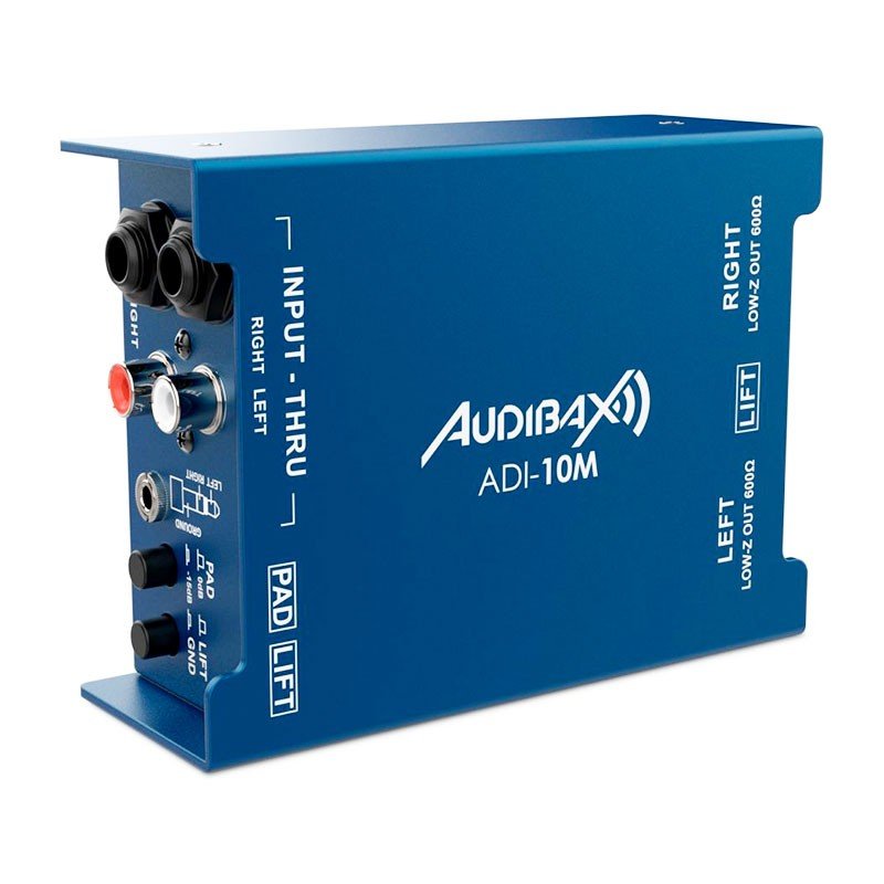 Audibax ADI - 10M - Caja DI Pasiva de 2 Canales - Tempo Shop
